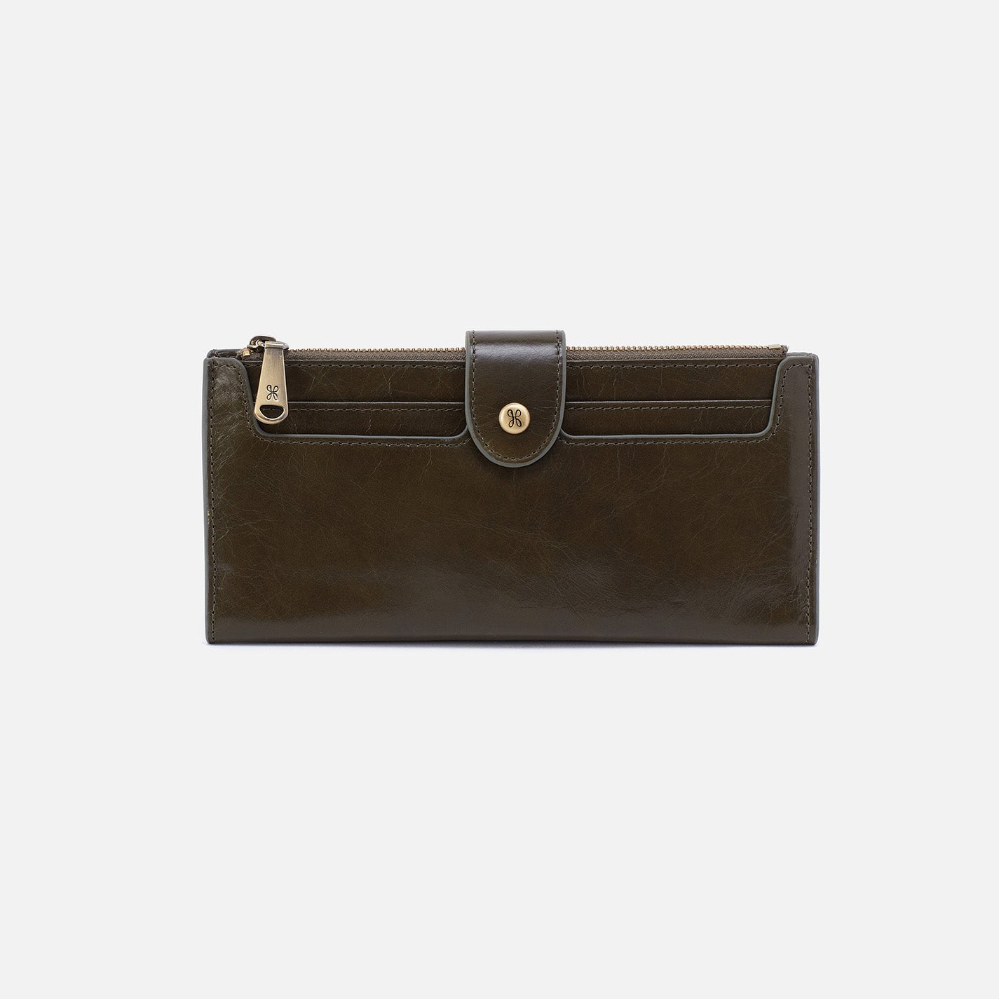 Hobo Hobo Dunn Continental Wallet In Polished Leather - Little Miss Muffin Children & Home