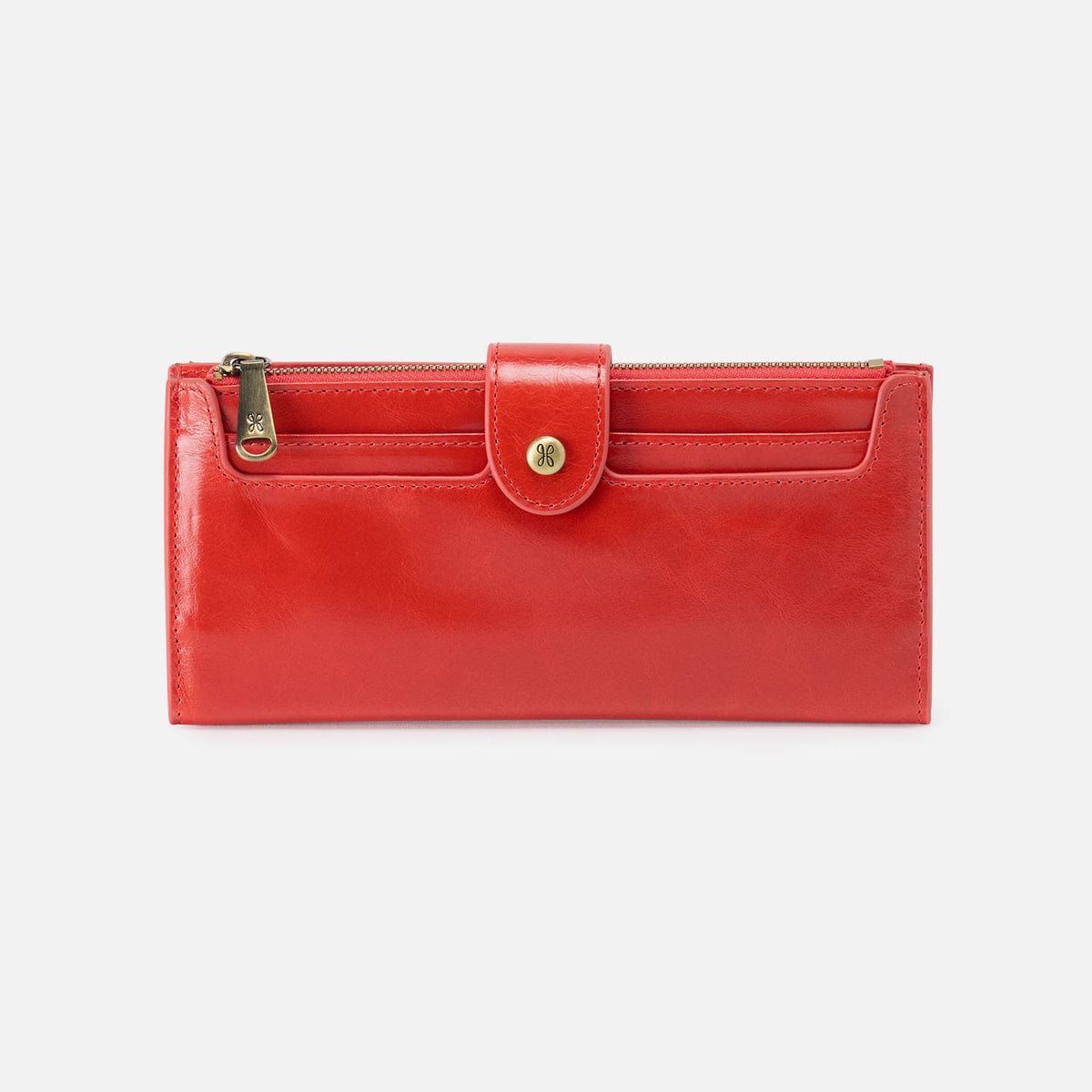 Hobo Dunn Continental Wallet In Polished Leather - Little Miss Muffin Children & Home