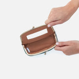 Hobo Save Face Frame Pouch Polished Leather