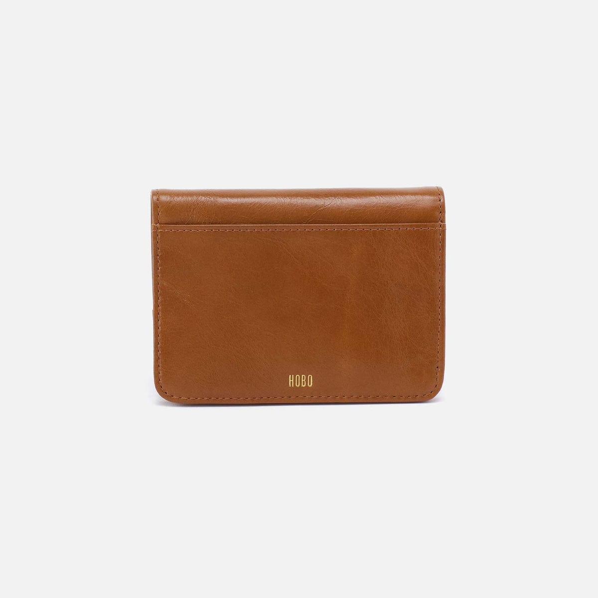 Hobo Jill Bifold Wallet in Polished Leather - Truffle - Little Miss Muffin Children & Home