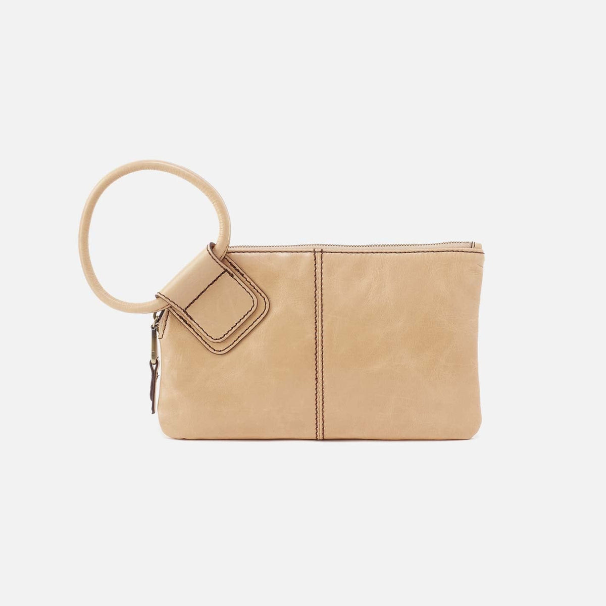 Hobo Sable Wristlet in Polished Leather - Desert Sand - Little Miss Muffin Children & Home