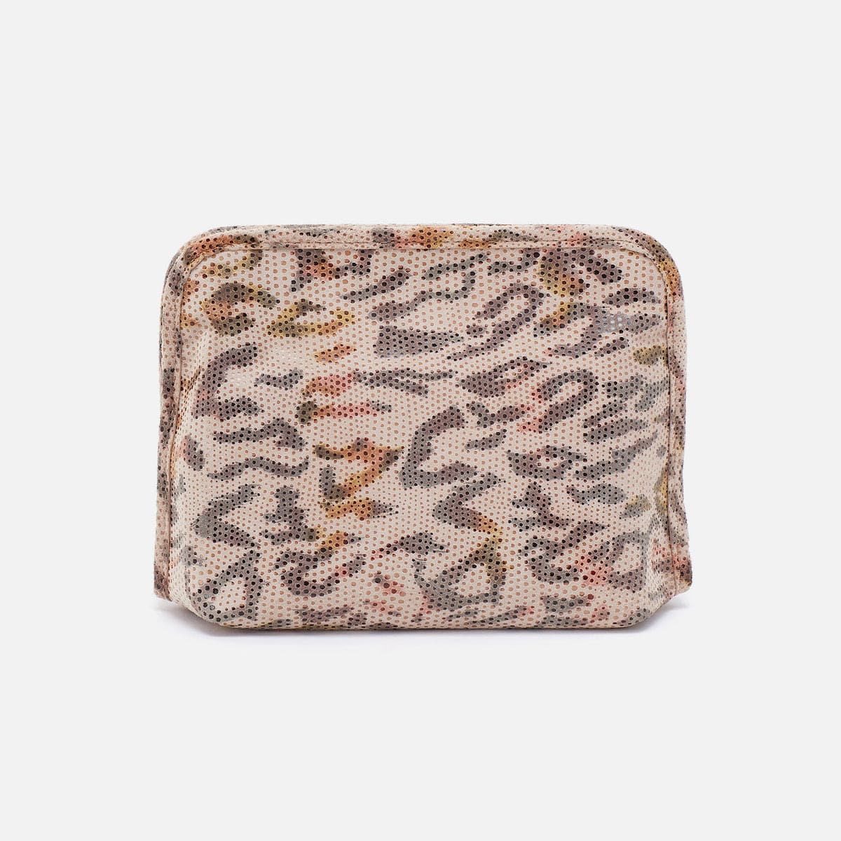 Hobo Beauty Cosmetic Pouch In Printed Leather in Summer Safari - Little Miss Muffin Children & Home