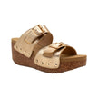 Volatile Volatile Gertrude Faux Leather Sandal with in Gold - Little Miss Muffin Children & Home