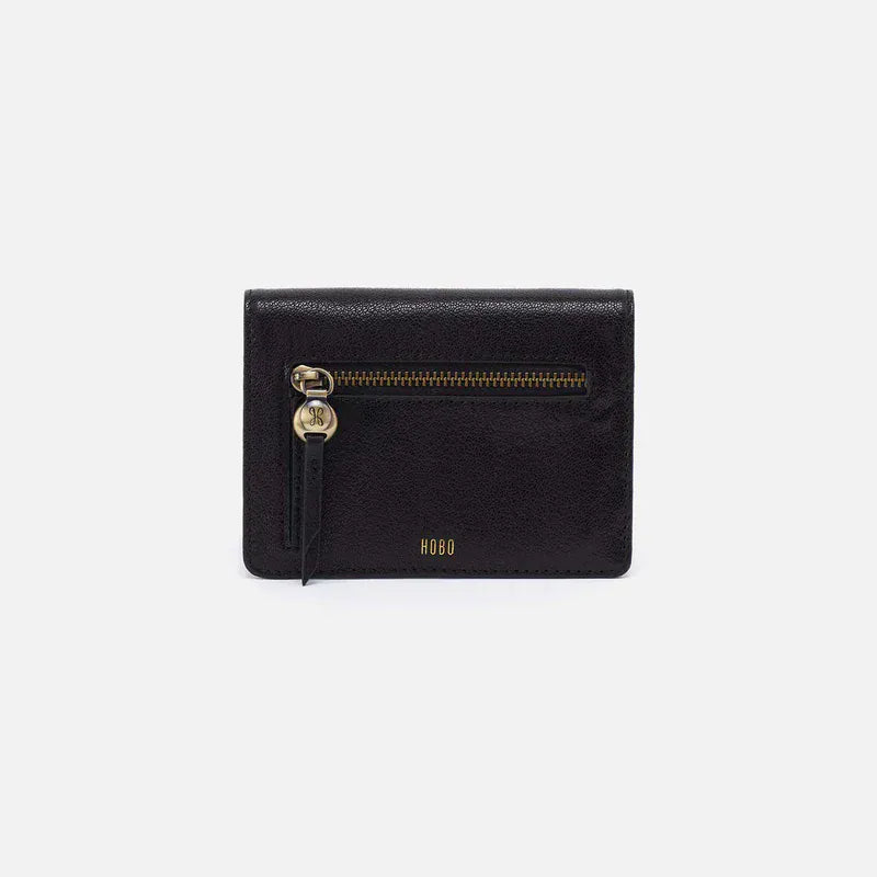 Hutton Small Wallet in Micrograin Leather