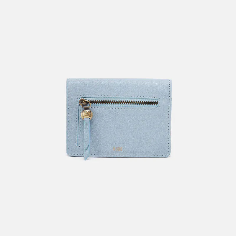 Hutton Small Wallet In Micrograin Leather