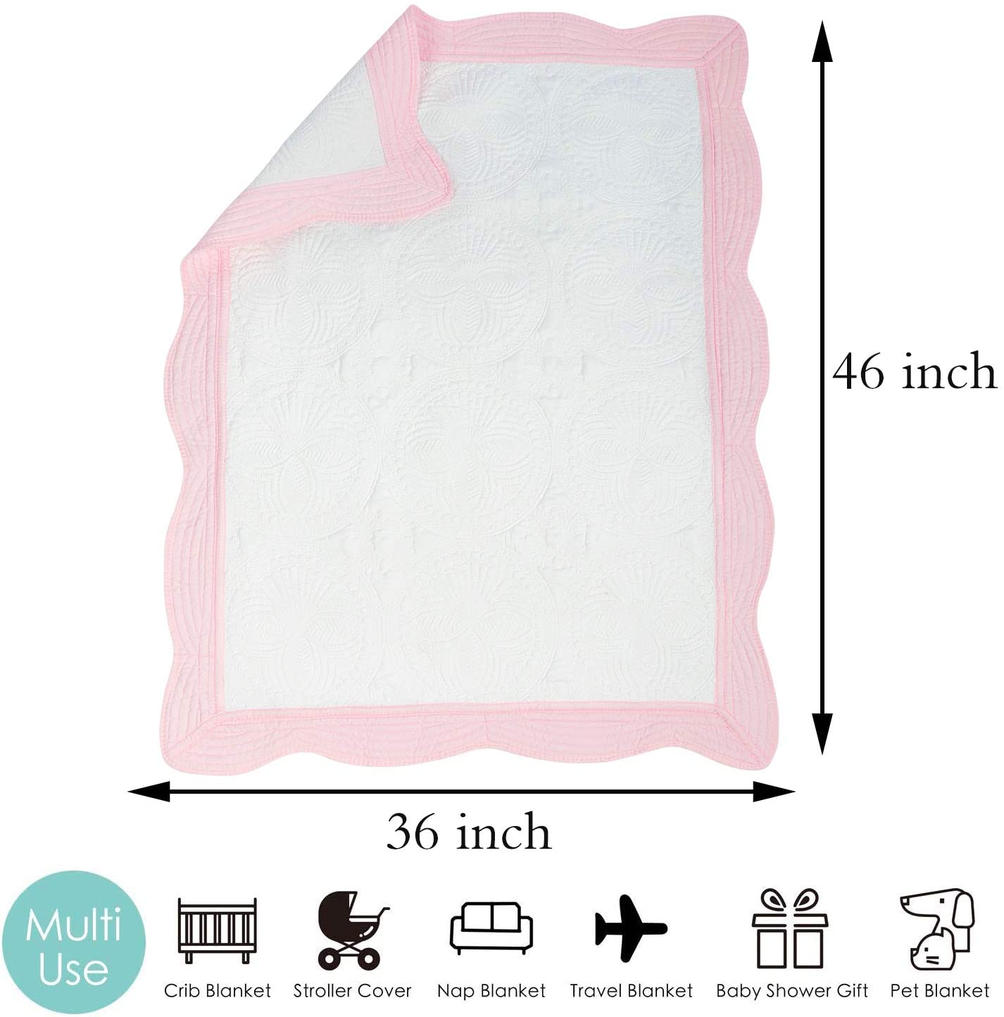 Zsa Zsa and LoLLi Zsa Zsa & LoLLi Baby Quilt - Little Miss Muffin Children & Home