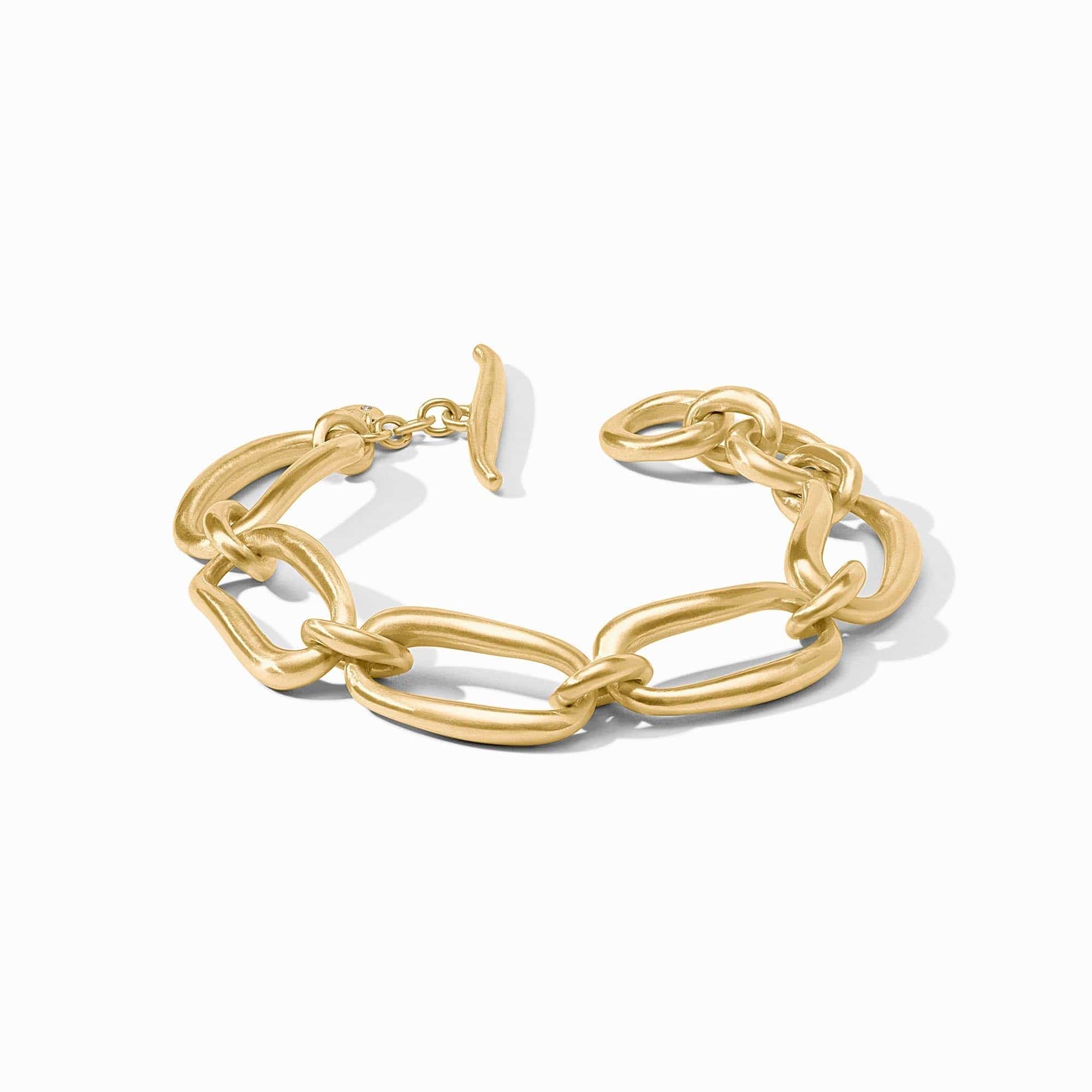 Julie Vos Julie Vos Wave Link Bracelet Gold - Little Miss Muffin Children & Home