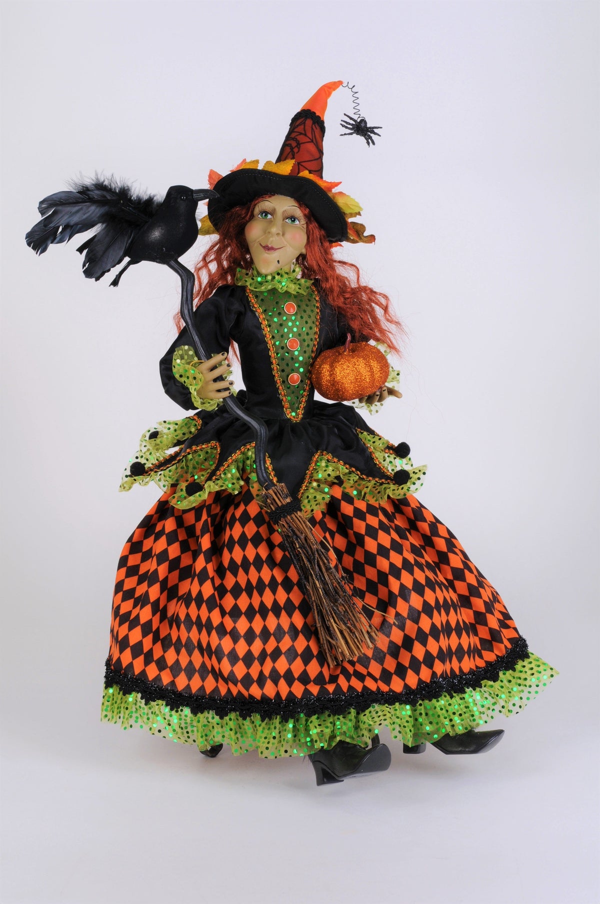 Whimsey Wendy Sitting Witch decor