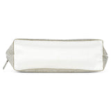 iScream White Crystal Oval Cosmetic Bag