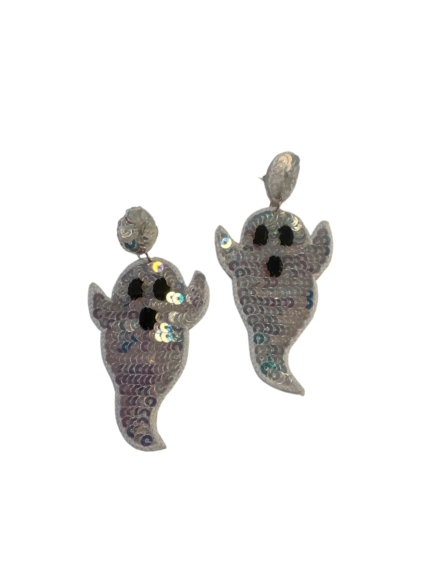 Golden Lily Golden Lily Sequin Ghost Earrings - Little Miss Muffin Children & Home