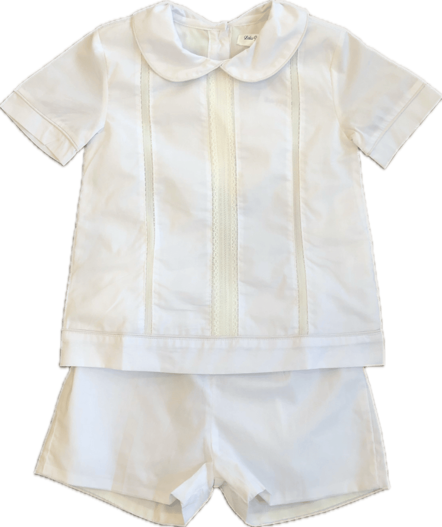 White Lace David Short Set