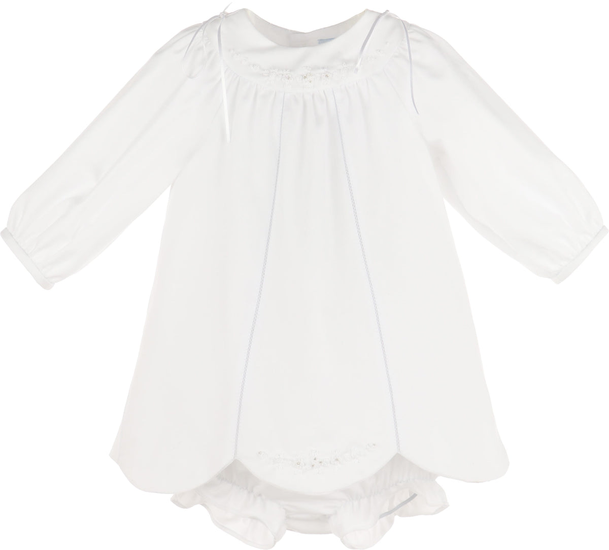 White Welcome Home Waves Dress