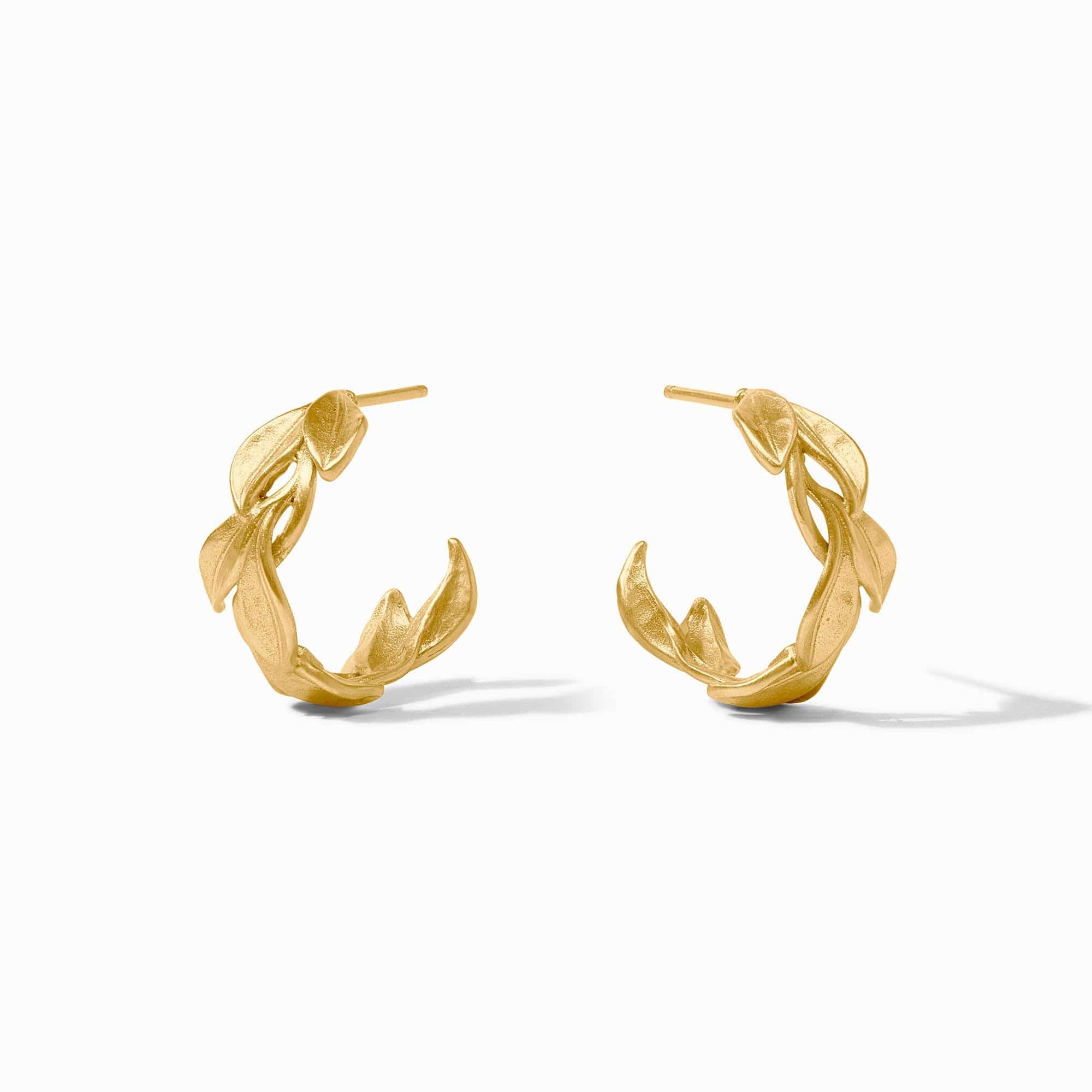 Large Gold Willow Hoop