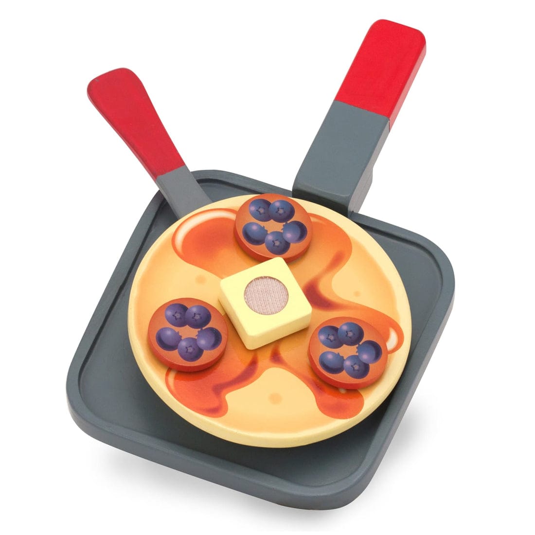 Melissa & Doug Melissa & Doug Flip & Serve Pancake Set - Wooden Play Food - Little Miss Muffin Children & Home