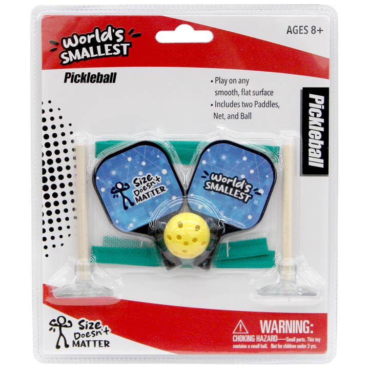 World's Smallest Pickleball Game