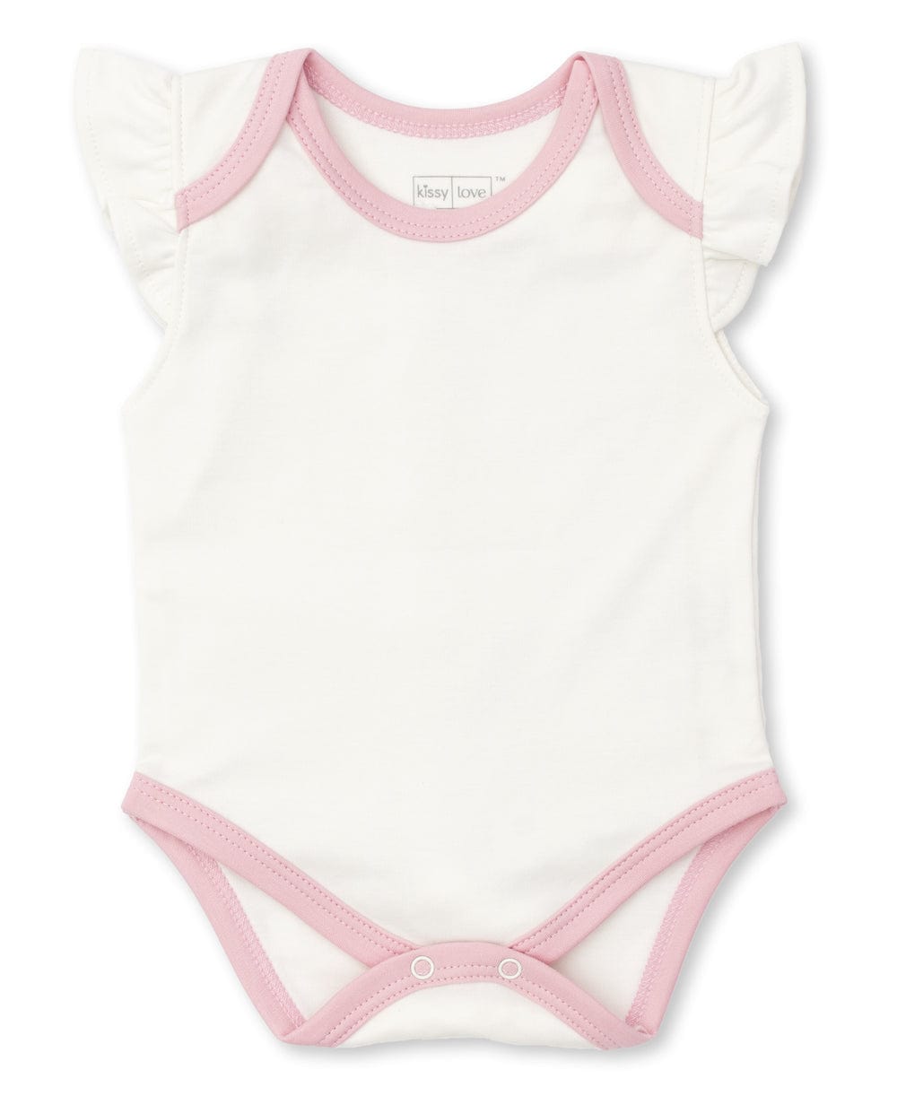 Kissy Kissy Kissy Kissy Short Sleeve Solid Bodysuit - Little Miss Muffin Children & Home