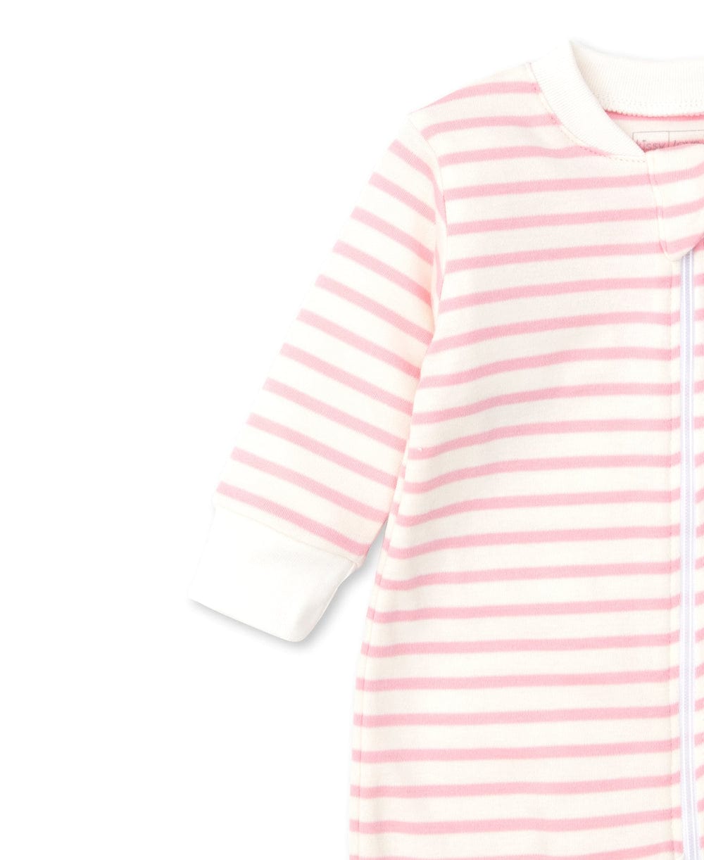 Kissy Kissy Kissy Kissy Footie with Zip Basic Stripes - Little Miss Muffin Children & Home
