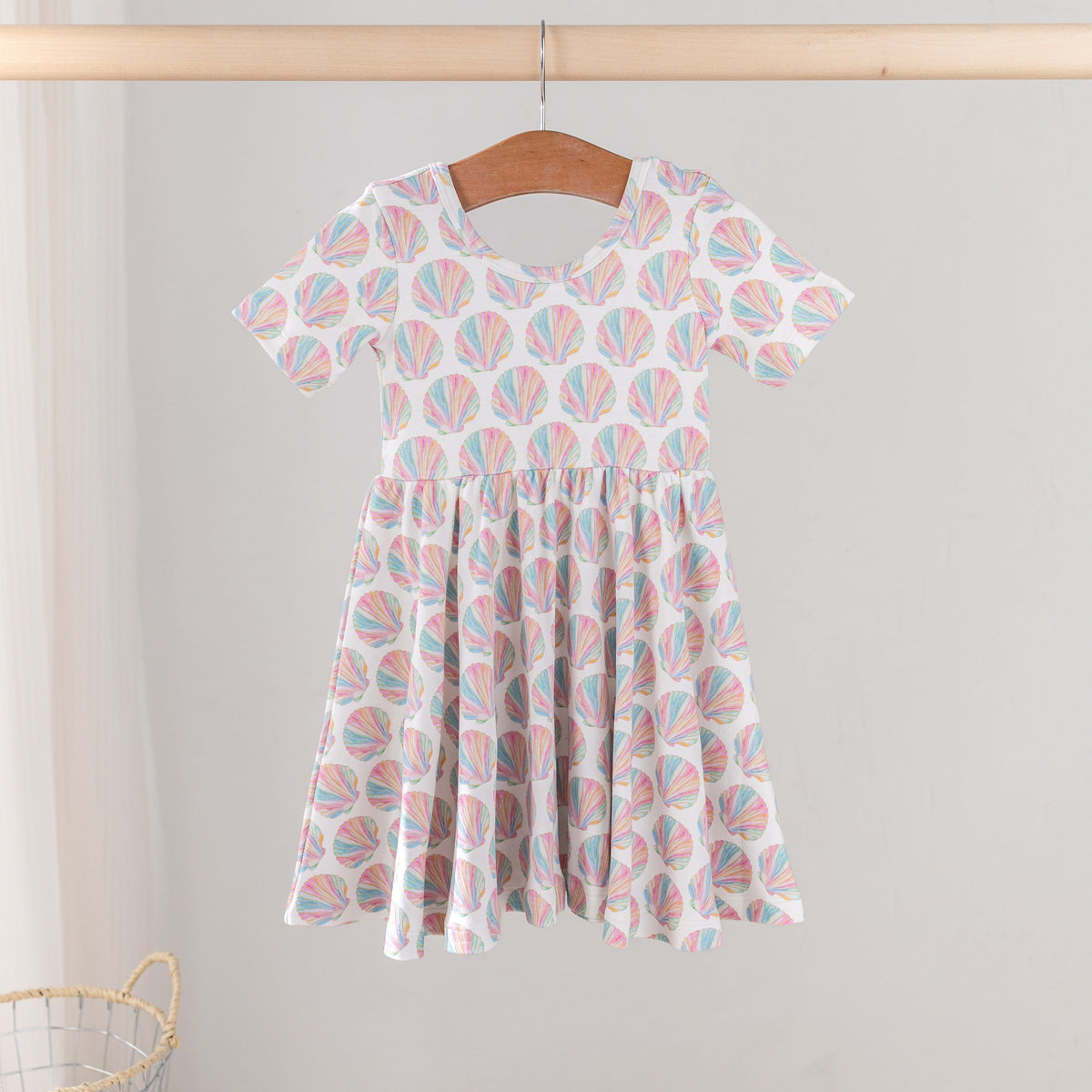 Shell Yeah! Organic Cotton Twirl Dress