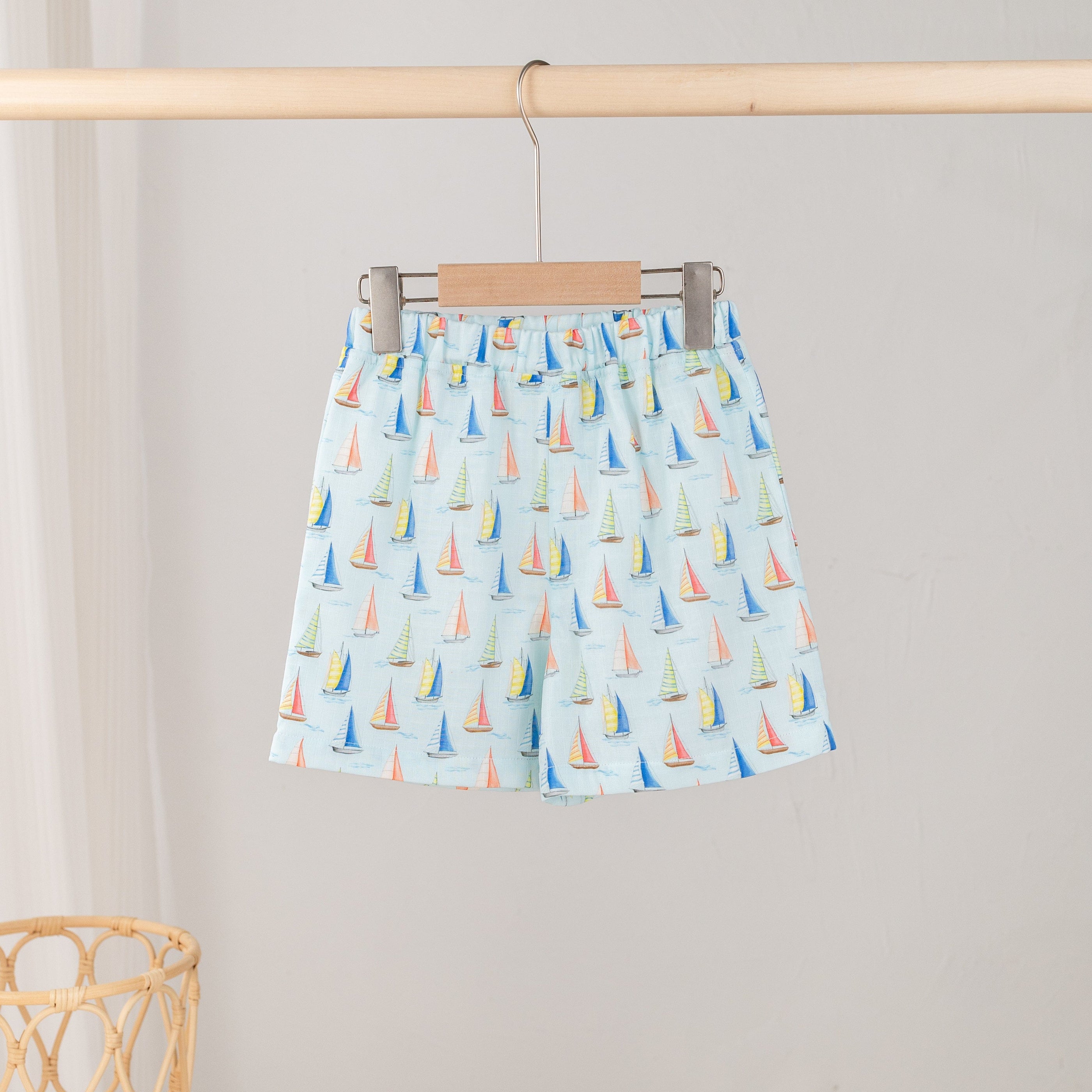Sea You Soon Organic Muslin Shorts