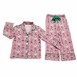 Alex Santa Button Down Long Sleeve PJs