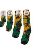 Mardi Gras Creations Camo Socks in Purple Green and Gold - Infant Regular