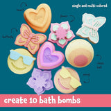 Dan&Darci Mega Bath Bomb Soap and Scrub Making Kit