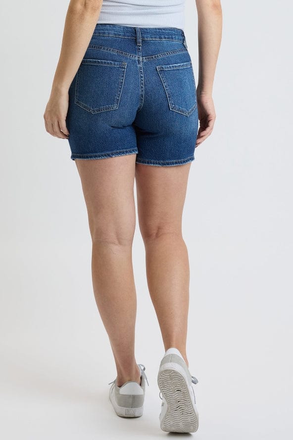 YMI Jeans YMI Premium Stretch Basic Short, Dark Wash - Little Miss Muffin Children & Home