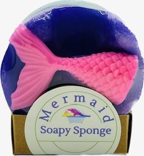 Ideal Soaps Soapy Sponge Mermaid - Little Miss Muffin Children & Home