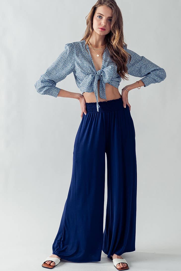 Fashion Week Fashion Week Modal Wide Leg Pants - Little Miss Muffin Children & Home