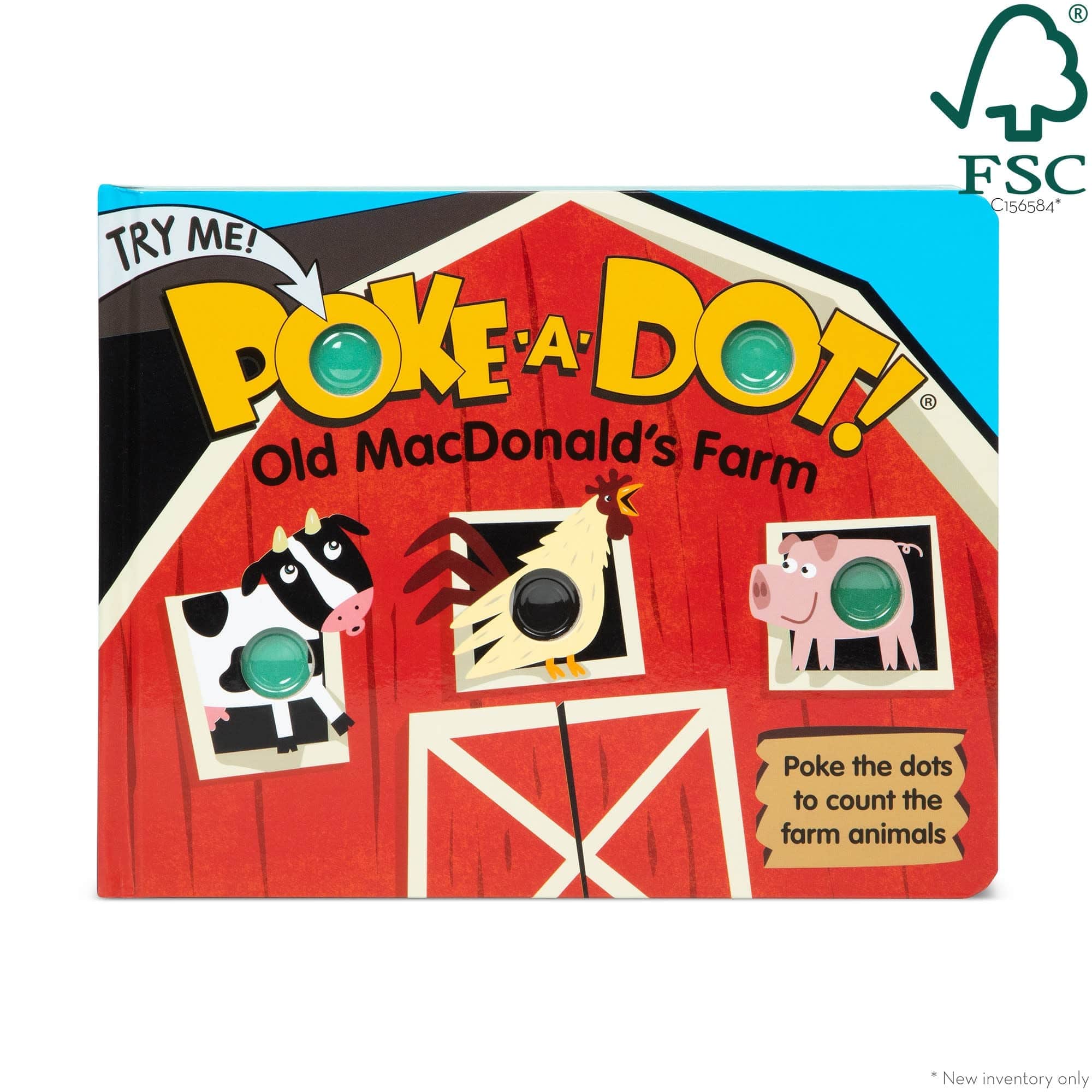 Melissa & Doug Melissa & Doug Poke A Dot Old MacDonald's Farm Book - Little Miss Muffin Children & Home
