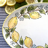 Magnolia Creative Co Magnolia Creative Co Lemon Oval Platter - Little Miss Muffin Children & Home