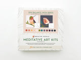 Breathe People Breathe People Zen Balance with Birds Meditative Art Paint By Number Kit - Little Miss Muffin Children & Home