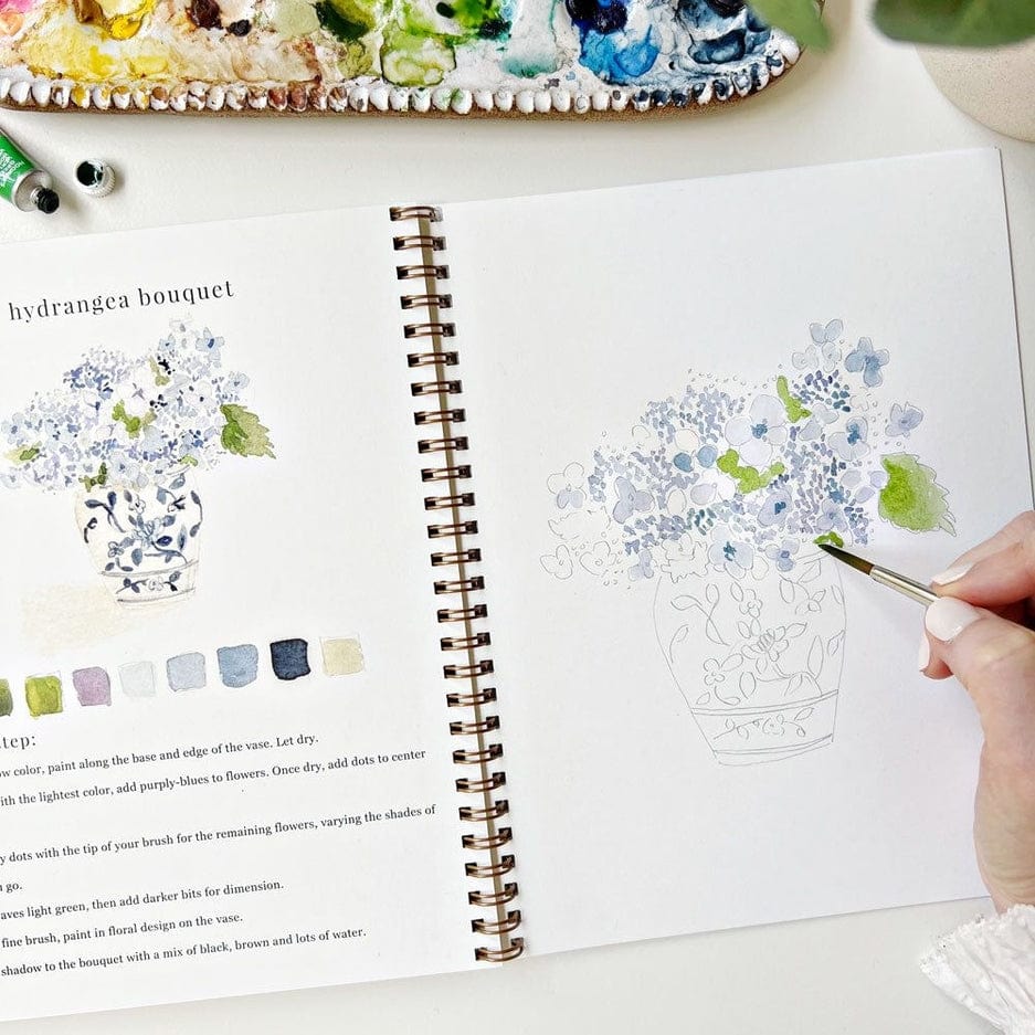 Emily Lex Studio Emily Lex Studio Bouquets Watercolor Workbook - Little Miss Muffin Children & Home