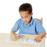 Melissa & Doug 11x14 Jumbo Coloring Pad Blue