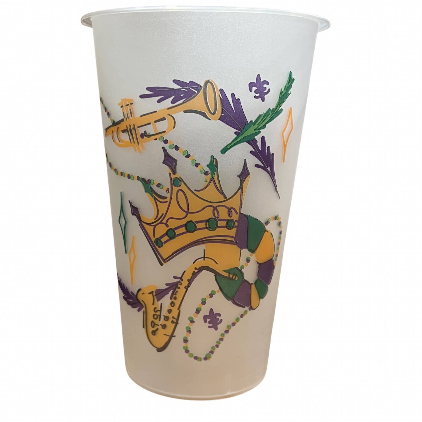 Second Line Ventures The Parish Line Mardi Gras Mask To-Go Cups - Little Miss Muffin Children & Home