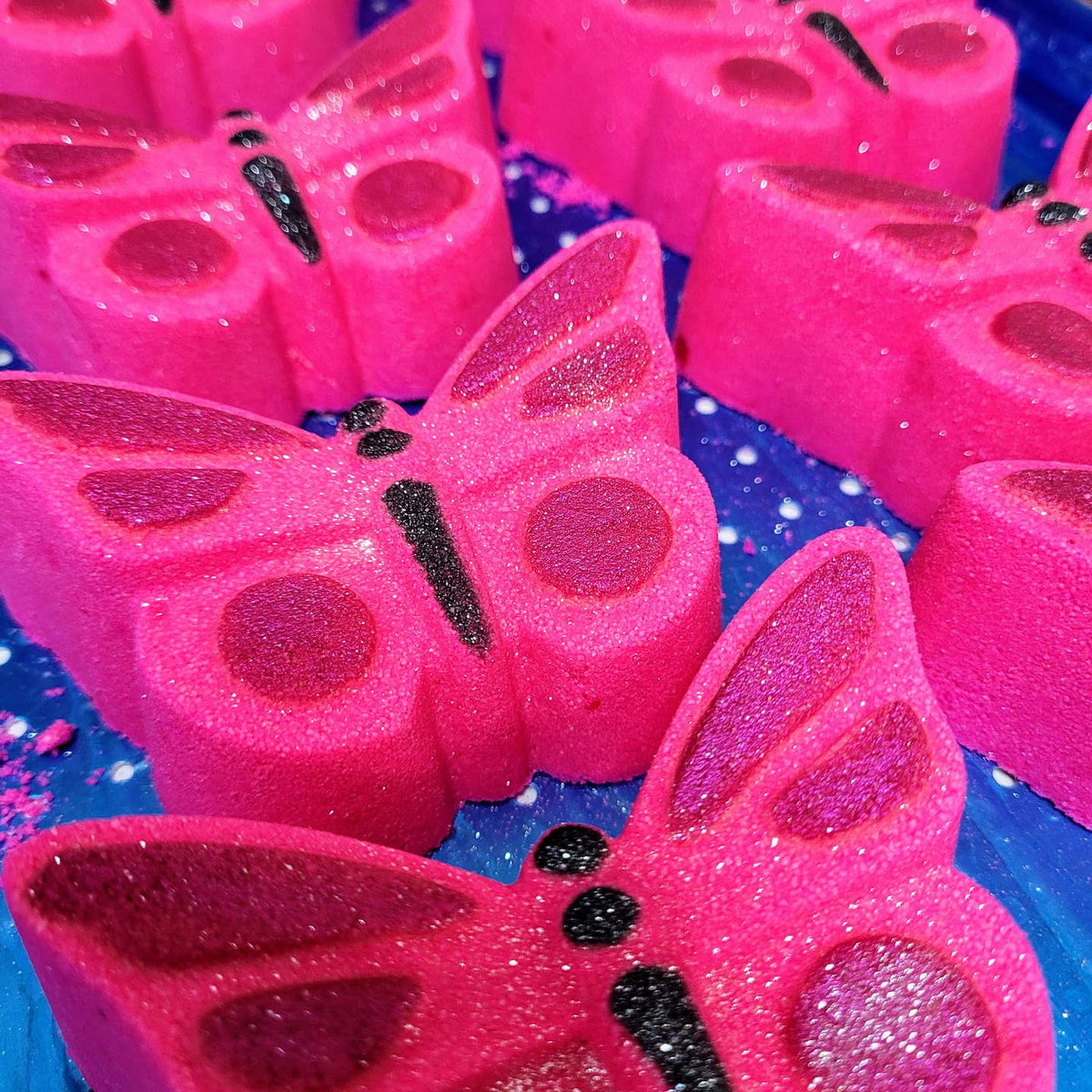 Essentially Nola Essentially Nola Flutter and Fizz Butterfly Bath Bomb 4.5oz Hibiscus Blossom - Little Miss Muffin Children & Home