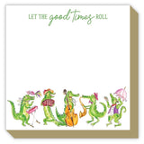 RosanneBeck Collections RosanneBeck Collections Mardi Gras Gators Luxe Notepad - Little Miss Muffin Children & Home