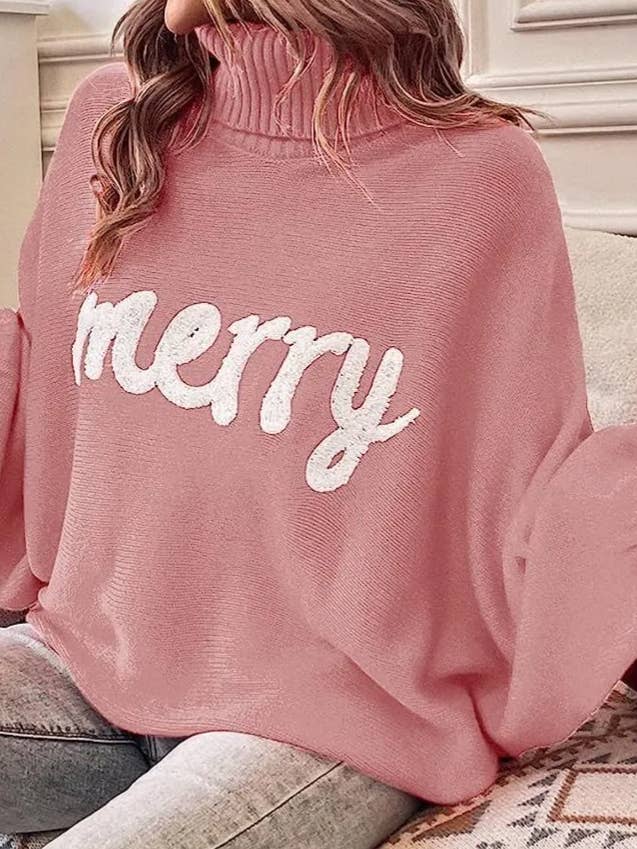 Merry Turtleneck Sweater