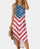 Rosa Clothing Rosa Clothing Independence Day Flag Maxi Dress - Little Miss Muffin Children & Home