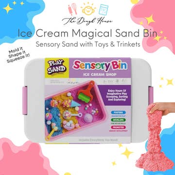 The Dough House The Dough House Ice Cream Magical Sand Bin - Little Miss Muffin Children & Home