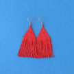 Pierce + Hide Pierce + Hide Custom Beaded Diamond Fringe Earrings - Little Miss Muffin Children & Home