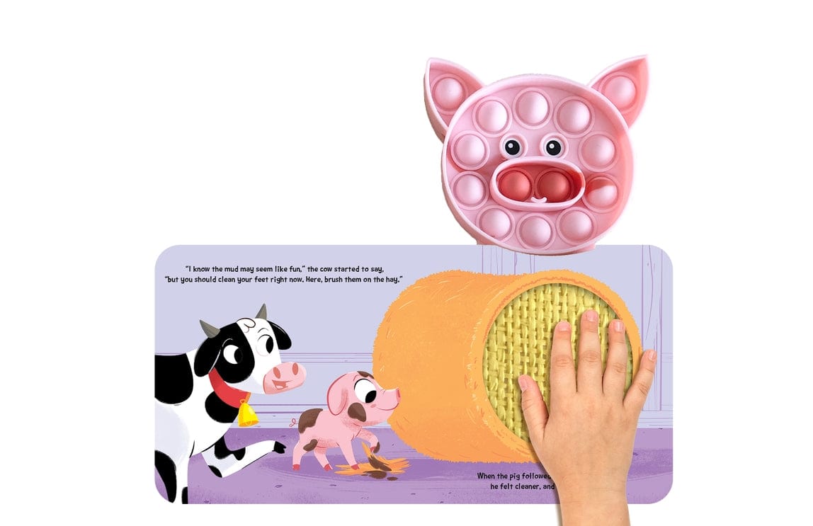 Little Hippo Books Little Pig - Your Sensory Fidget Friend - Little Miss Muffin Children & Home