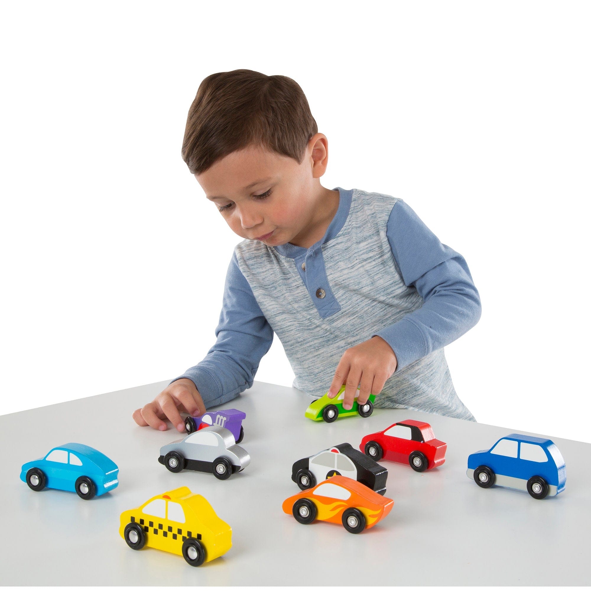 Melissa & Doug Melissa & Doug Wooden Cars Set - Little Miss Muffin Children & Home