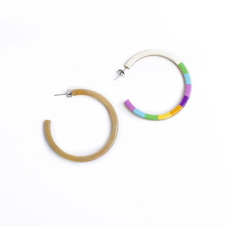 Sunshine Tienda Sunshine Tienda Skinny Rainbow Hoops - Little Miss Muffin Children & Home