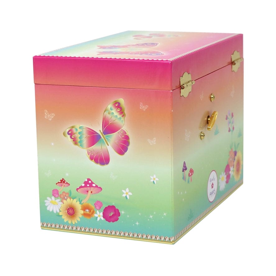 Pink Poppy Pink Poppy Rainbow Butterfly Medium Musical Jewelry Box - Little Miss Muffin Children & Home