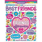 Wellspring Wellspring Notebook Doodles Best Friends Coloring & Activity Book - Little Miss Muffin Children & Home