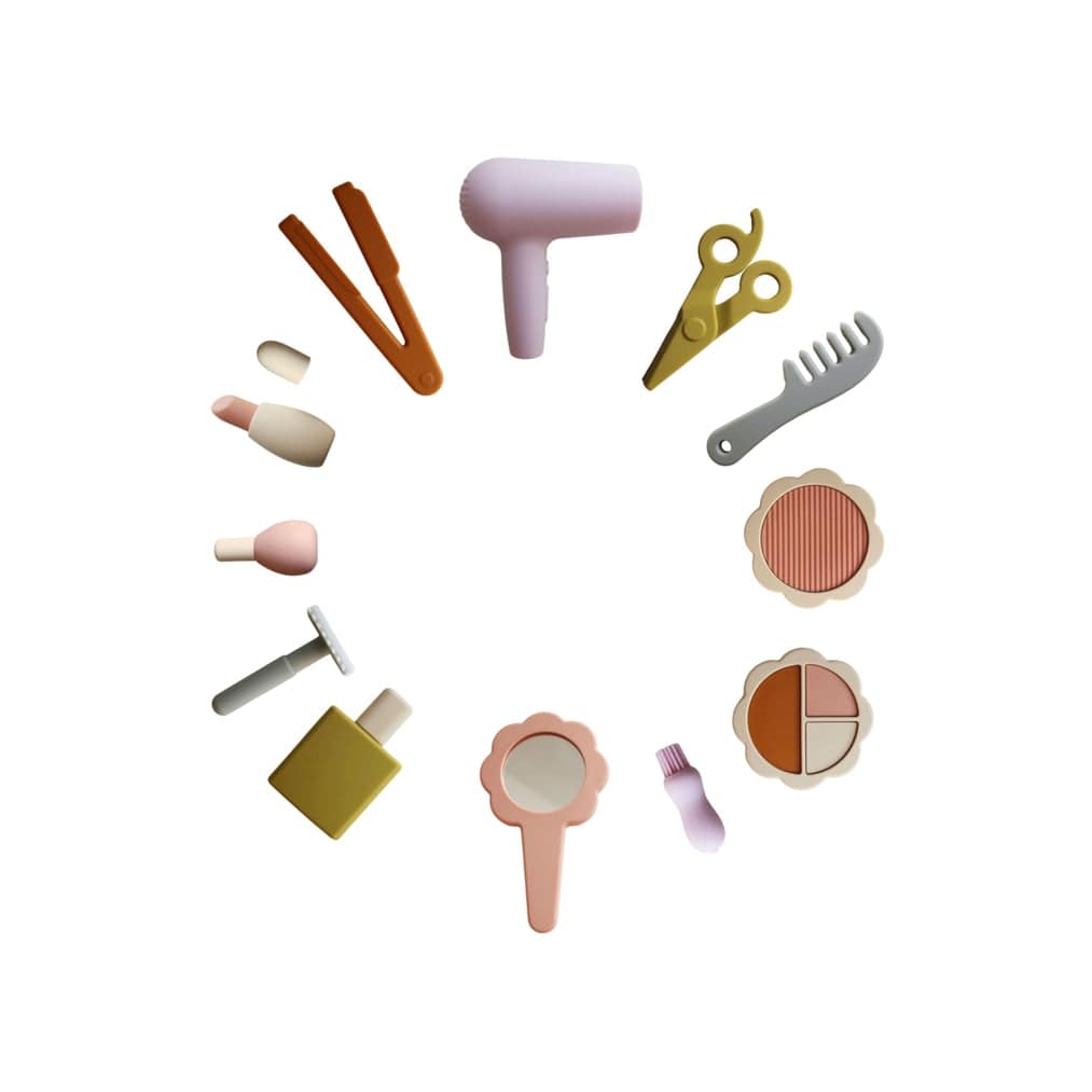 Marlowe & Co Marlowe & Co Silicone Hair and Makeup Playset - Little Miss Muffin Children & Home