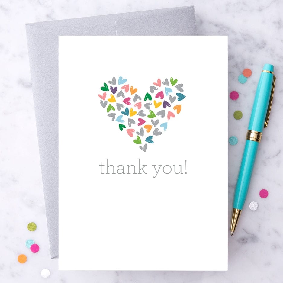 Design with Heart Design with Heart "Thanks You Heart" Greeting Card - Little Miss Muffin Children & Home