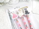 Bunnies By The Bay Claris The Mouse Magnificent Mess Pencil Set