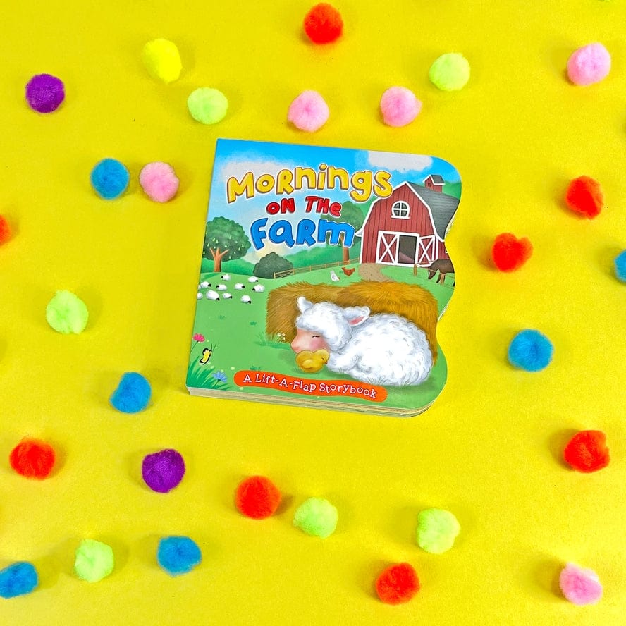 Little Hippo Books Mornings on the Farm - Chunky Lift the Flap Board Book - Little Miss Muffin Children & Home